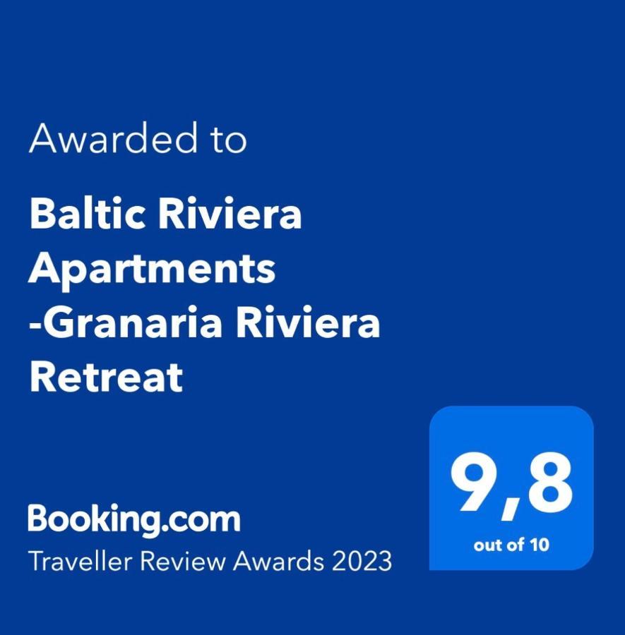 Baltic Riviera Apartments - Luxurious Apartment With Patio And River View Gdańsk Kültér fotó
